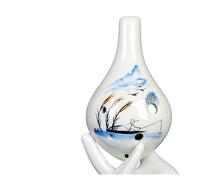 QXSJEDYCH ocarina Six Hole Ocarina For Beginners Alto C Key 6 Hole 12 Professional Adult Musical Instrument Ceramic Flute Flute(10)