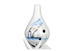 QXSJEDYCH ocarina Six Hole Ocarina For Beginners Alto C Key 6 Hole 12 Professional Adult Musical Instrument Ceramic Flute Flute(5)