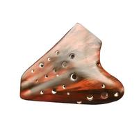 QXSJEDYCH ocarina Triple Ocarina Alto C Key Professional Instruments Ceramic Ocarinas Flute Musical Instrumentation Accessories Flute(B)