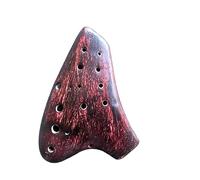 QXSJEDYCH Ocarina Triple Ocarina Instruments Pottery Treble SD Tone Ocarinas Professional Musical Instrumentation Accessories Flute(1)