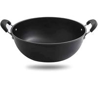 QXSJEDYCH Old-Fashioned Household Cast Iron Pot, All-in-One Pot, Healthy and Safe Non-Stick Cooker, Gas Stove, Induction Cooker, Cooking Pot,C,38cm(A,40cm)