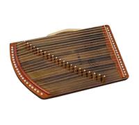 QXSJEDYCH Portable Guzheng Instrument, Size: 60×35×6cm, Professional Guzhengs with Backpack and Accessories, 21 Strings, Suitable for Adults/Children Guzheng(Color:Rot)