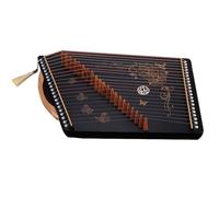 QXSJEDYCH Portable Guzhengs, 60x34 CM, 21 Strings, 12 Patterns, Guzheng Exerciser with Accessories and Backpack Suitable for Beginner/Professional Guzheng(Color:C)