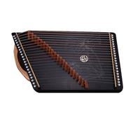 QXSJEDYCH Portable Guzhengs, 60x34 CM, 21 Strings, 12 Patterns, Guzheng Exerciser with Accessories and Backpack Suitable for Beginner/Professional Guzheng(Color:E)