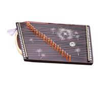 QXSJEDYCH Portable Guzhengs, 60x34 CM, 21 Strings, 12 Patterns, Guzheng Exerciser with Accessories and Backpack Suitable for Beginner/Professional Guzheng(Color:J)