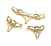 QXSJEDYCH Saxophone Accessories 3Pcs/Set Metal Alto Sax Saxophone Repairing Protective Key Guard Kits Mouthpieces