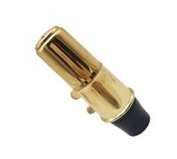 QXSJEDYCH Saxophone Instrument Accessory Alto E Flat Saxophone Mouthpiece Set With Engraved Metal Clip And Reed Accessories Mouthpieces(Gold)