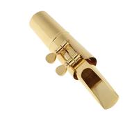 QXSJEDYCH Saxophone Instrument Accessory Gold Plating Jazz Alto 5C Saxophone Metal Mouthpiece With Cap Saxophone Mouthpiece Accessories Mouthpieces