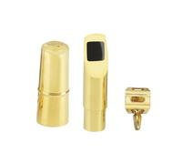 QXSJEDYCH Saxophone Instrument Accessory High-pitched Saxophone Metal Mouthpiece 6C Mouthpiece With Clip Cap Wind Instrument Accessories Mouthpieces