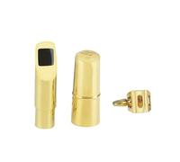 QXSJEDYCH Saxophone Instrument Accessory High-pitched Saxophone Mouthpiece Set Saxophone Metal Mouthpiece With Mouthpiece Cover Mouthpieces