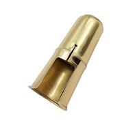QXSJEDYCH Saxophone Instrument Accessory Saxophone Metal Mouthpiece Cap Alto/high-pitched/tenor Saxophone Flute Head Cap Parts Mouthpieces(Gold,Alto)