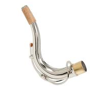 QXSJEDYCH Saxophone Instrument Accessory Tenor Sax Accessories Saxophone Neck Replacement Parts Silver-plated Brass Saxophone Bend Neck Mouthpieces