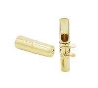 QXSJEDYCH Saxophone Instrument Accessory Tenor Saxophone Metal Mouthpiece Set With Mouthpiece Cover Clip And Tooth Pad Accessories Mouthpieces(Size 5)