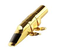 QXSJEDYCH Saxophone Parts Instruments Practical Professional with Cap Tone Alto Sax Nozzle Saxophone Mouthpiece Metal Accessories Mouthpieces(6c)