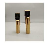 QXSJEDYCH Saxophone Parts Professional Tenor Saxophone Alto Saxophone Mouthpiece Gold Plating Sax Accessories Mouthpieces(Soprano Brass 8)