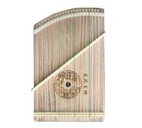 QXSJEDYCH Zither, Portable Guzheng with Accessories, 53 × 32 cm, 21 Strings, Guzheng Fingering Exerciser Suitable for Beginner/Professional Guzheng(Color:B)