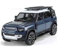 QXT 2401014B 1:24 Defender 110 Blue Opening Parts/Light and Sound Diecast Model Replica