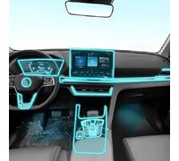 QXULMSLK Car Center Console Screen Protective Film Anti-Scratch Repair Clear TPU Sticker Accessories,for BYD Son Pro 2019-2023