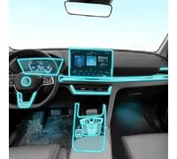 QXULMSLK Car Center Console Screen Protective Film Anti-Scratch Repair Clear TPU Sticker Accessories,for BYD Son Pro 2019-2023