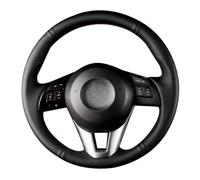 QXULMSLK Car Customized Hand Stitched Steering Artificial Leather Wheel Braid Cover,for Mazda 3 CX-5 CX5 Atenza CX-3 Scion iA 2016