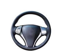 QXULMSLK Car Customized Hand Stitched Steering Artificial Leather Wheel Braid Cover,for Nissan Teana Altima 2013-2016 X-Trail Qashqai Rogue Pulsar