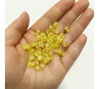 QXWD 1000Pcs Super Mini 5MM D6 Point Dice Square Angle For Board Games Trumpet Stereo Model Stationery Dice