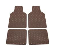 QXWD 4Pcs Universal Car Floor Mats Carpet Mat Waterproof Anti-dirty Floor Mats
