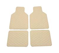 QXWD 4Pcs Universal Car Floor Mats Carpet Mat Waterproof Anti-dirty Floor Mats