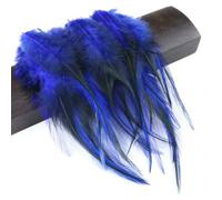 QXWD 50Pcs/bag Natural Rooster Feathers Pink Crafts Jewelry Handicraft Accessories Decorative 4-6“ Cock Pheasant Plumes