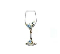 QXWD Creative Enamel Crystal Goblet Champagne Glass Cup Set Luxury Cups Glasses of Wine Wineglass Vintage Drinking