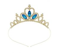 QXWD Fashion Children's Crown Headdress Cute Princess Little Girl Princess Hair Hoop Crystal Birthday Crown Hair Accessories