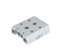 QXWPBIBAN 1pcsic Solenoid Valves 4V210-08 4V210 4V220 200M Series Two Plate Board Air Exhaust(200M-5F)