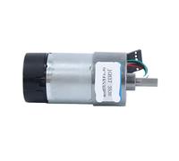 QXWPBIBAN 24V Hall Encoder 37mm DC Metal Gear Reducer Mini Motor JGB37-3530B CW CCW High Torque Micro(24V 316RPM-MOT A BRACK)