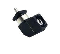 QXWPBIBAN Right Angle Planetary Gearbox Corner Reducer Precision Gear for Nema42 Nema52 3PH Stepper 110/130 Servo Motor(24mm Input 130 Servo,Ratio 35 to 1)