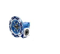 QXWPBIBAN Worm Gearbox Gear Reducer NMVF050 Input 14/11/19mm Output 25mm Ratio 5:1/100:1 Tin Bronze(2.50069444444444,Input 14 FL-71B14)
