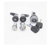 QXWRLD TRUNK BACK LOCK CYLINDER WITH 2 KEYS, for Ford, for Fiesta, STREET HATCH 1999-2002 96FGA22050CG 98FU A22050 CDPM Vehicle door lock cylinder set