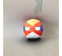 QXXKJDF 3.9in 7.9in Polish Ball, Country Ball, Albania, Egypt, Andorra, EU,Plush Toy,country Balls(CN1,3.7in)