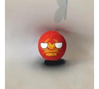 QXXKJDF 7.9 in 3.9 in Country balls，plush，Germany, Fiji, Congo, Mexico, Canada, Congo, plush toys, country ball(Rome,3.7in)