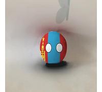 QXXKJDF 7.9-in 3.9-in Plush Country Ball, France, Qatar, Croatia, Plush Toy, Country Balls, Poland Ball(Mongolia,3.8in)