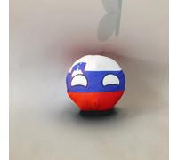 QXXKJDF 7.9In,3.9In,Country Ball, Ecuador, France, Spain, Canada, Congo, Plush Toys, Country Balls(Slovenia,7.8in)