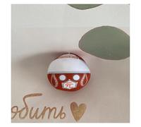 QXXKJDF 7.9in, 3.9in Polish Ball,country Ball,Pakistan,France, Canada,EU, Plush Toy,country Balls, (Da Yuan,3.7in)