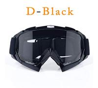 QXYOGO Mtb Goggles,Motorcycle Goggles Motorcycle Protective Gears Flexible Cross Helmet Face Mask Motocross Goggles Dirt Bike Eyewear Gear Glasses(1)