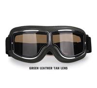 QXYOGO Mtb Goggles,Motorcycle Goggles Windproof Motorcycle Helmet Glasses Leather Safety Protective Anti-glare Motocross Cross-country Steampunk Glasses Easy To Carry(15)