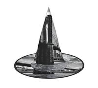 QXYZPYZYLD Brooklyn Bridge Print Halloween Hat For Parties, Carnivals, And Role Play