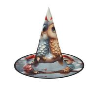 QXYZPYZYLD Cute Christmas Owls On Branch Print Halloween Hat For Parties, Carnivals, And Role Play