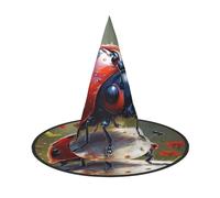 QXYZPYZYLD Funny Ladybug Print Halloween Hat For Parties, Carnivals, And Role Play