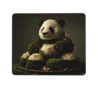 QXYZPYZYLD Giant Pandas Print Washable Mousepad Cloth, Non-Slip Rubber Base Computer Mousepads for Laptop