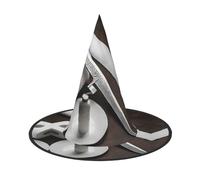 QXYZPYZYLD Japan Samurai Sword Print Halloween Hat For Parties, Carnivals, And Role Play, Black, 2 PCS