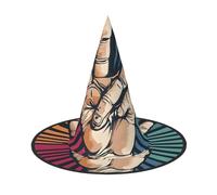 QXYZPYZYLD Rock And Roll Print Halloween Hat For Parties, Carnivals, And Role Play