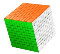 QY Magnetic 9x9 Speed Cube 68MM Magic Stickerless 9 M Education Toys Puzzle Cube 2024 QY 9x9x9 Professional Magnetic Cube